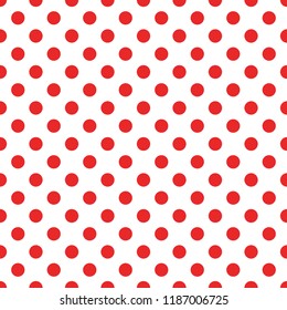 Polka Dots (Red/White)