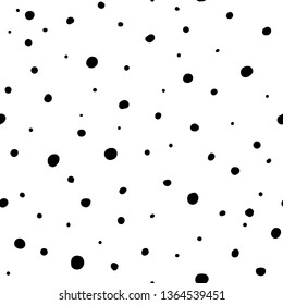 polka dots seamless pattern