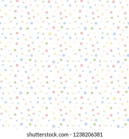 polka dots seamless pattern . abstract dots background