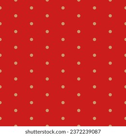 Polka dots seamless pattern background Christmas Xmas vintage design for textile Happy New Year decorative concept Fashion print for clothes apparel greeting invitation card banner poster flyer ad