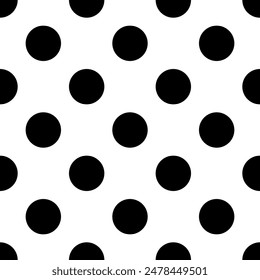 Polka dots Pattern Fashion Print