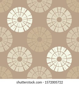 Polka dots seamless pattern. Boho. Vector geometric background. Can be used in printing, textile, wrapping, web-design.