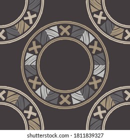 Polka dots. Seamless pattern. Can be used for social media, posters, print.