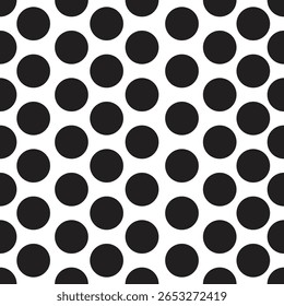 Polka dots seamless pattern design