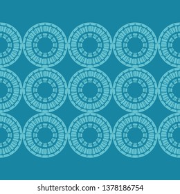 Polka dots seamless pattern. Ethnic print. Boho. Shading. Multicolored. Simple design. Vector geometric background. Can be used in printing, textile, wrapping, web-design.