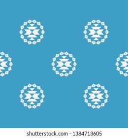 Polka dots seamless pattern. Ethnic print. Boho. Multicolored. Simple design. Vector geometric background. Can be used in printing, textile, wrapping, web-design.