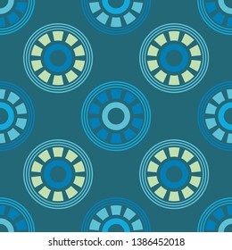 Polka dots seamless pattern. Ethnic print. Boho. Multicolored. Simple design. Vector geometric background. Can be used in printing, textile, wrapping, web-design.
