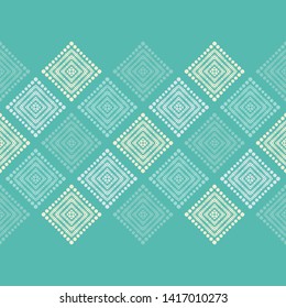Polka dots seamless pattern. Mosaic of ethnic figures. Patterned texture. Geometric background. Can be used for wallpaper, textile, invitation card, wrapping, web page background.