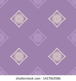 Polka dots seamless pattern. Mosaic of ethnic figures. Patterned texture. Geometric background. Can be used for wallpaper, textile, invitation card, wrapping, web page background.