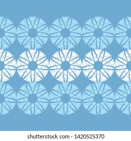 Polka dots seamless pattern. Mosaic of ethnic figures. Patterned texture. Geometric background. Can be used for wallpaper, textile, invitation card, wrapping, web page background.