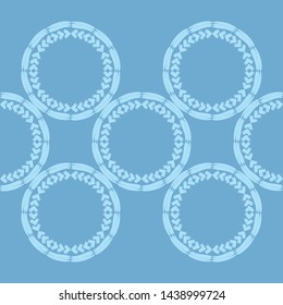 Polka dots seamless pattern. Mosaic of ethnic figures. Patterned texture. Geometric background. Can be used for wallpaper, textile, invitation card, wrapping, web page background.