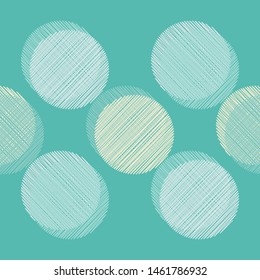 Polka dots seamless pattern. Mosaic of ethnic figures. Patterned texture. Geometric background. Can be used for wallpaper, textile, invitation card, wrapping, web page background.