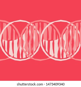 Polka dots seamless pattern. Mosaic of ethnic figures. Patterned texture. Geometric background. Can be used for wallpaper, textile, invitation card, wrapping, web page background.