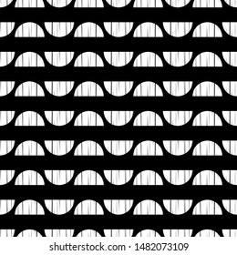 Polka dots seamless pattern. Mosaic of ethnic figures. Patterned texture. Geometric background. Can be used for wallpaper, textile, invitation card, wrapping, web page background.