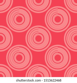Polka dots seamless pattern. Mosaic of ethnic figures. Patterned texture. Geometric background. Can be used for wallpaper, textile, invitation card, wrapping, web page background.
