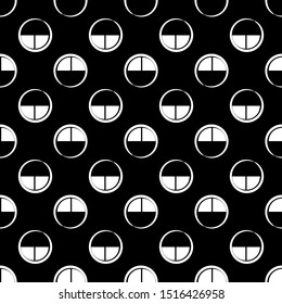 Polka dots seamless pattern. Mosaic of ethnic figures. Patterned texture. Geometric background. Can be used for wallpaper, textile, invitation card, wrapping, web page background.