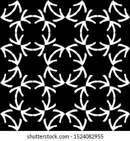 Polka dots seamless pattern. Mosaic of ethnic figures. Patterned texture. Geometric background. Vector illustration for web design or print.