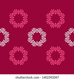 Polka dots seamless pattern. Multicolored. Ethnic print. Boho. Simple design. Vector geometric background. Can be used in printing, textile, wrapping, web-design.