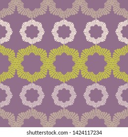 Polka dots seamless pattern. Multicolored. Ethnic print. Boho. Simple design. Vector geometric background. Can be used in printing, textile, wrapping, web-design.