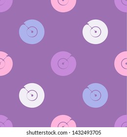Polka dots seamless pattern. Multicolored. Ethnic print. Boho. Simple design. Vector geometric background. Can be used in printing, textile, wrapping, web-design.