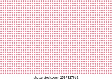 Polka Dots Seamless Pattern pink and White. eps 8888.
