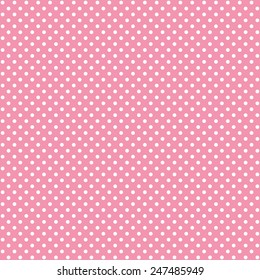 Polka Dots Vector Pattern