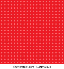 polka red background vector illustration