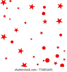 Seamless Pattern Red Hearts Black Stars Stock Vector (Royalty Free ...