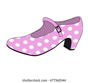 polka shoe