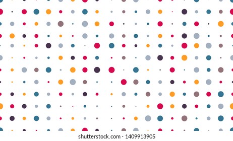 Polka white Dot Pattern. Seamless Vector Background. vector illustration.
