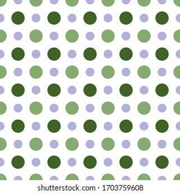 Polkadot Circle Seamless Pattern. Textile and fabric print.