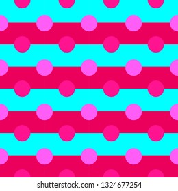 polkadot color seamless pattern, suitable for all needs