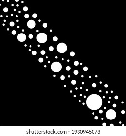 Polkadot Motif Pattern. Circle Ornamental for Interior, Exterior, Carpet, Textile, Garment, Cloth, Silk, Tile, Plastic, Paper, Wrapping, Wallpaper, Ect. Vector Illustration  