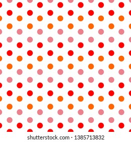 polkadot patern background with full colour design. eps10