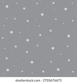Padrão Contínuo Polkadot Com Cor Em Tons De Cinza