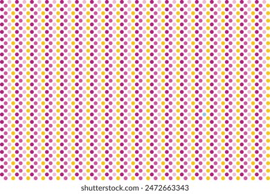 Polkadot seamless pattern on background 