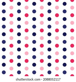 Polkadot vector pattern for you. seamless pattern. can be used for background, wrapping paper, fabric pattern, book cover, bed cover.