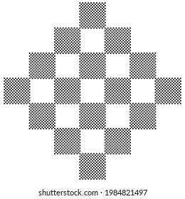 Patrón de motivos de Polkadots. Decoración de interiores, exteriores, alfombras, textiles, prendas de vestir, tela, seda, mosaico, plástico, papel, envuelto, tapicería, almohada, sofás, fondo, etc. Ilustración vectorial