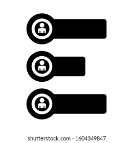 poll icon isolated sign symbol vector illustration - Collection of high quality black style vector icons
