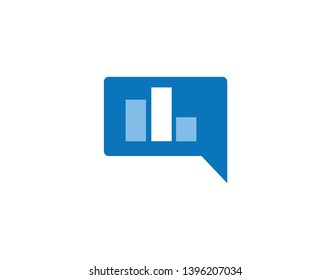 Poll vector icon representing surveys and public opinion gathering