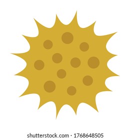 Pollen Allergen Flat Vector Color Icon For Allergy Apps And Websites