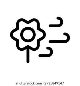 Pollen Icon Vector Symbol Design Illustration