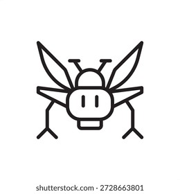 Ícone de drone de polinização. Apicultura robótica e agritech biomimética, representando polinizadores artificiais autônomos, tecnologia de abelhas robóticas, drones de fertilização de pomares e suporte inteligente à biodiversidade