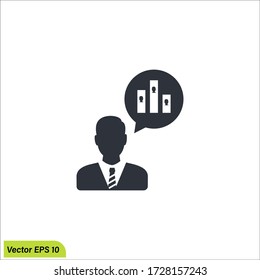 polling icon illustration design element vector eps 10