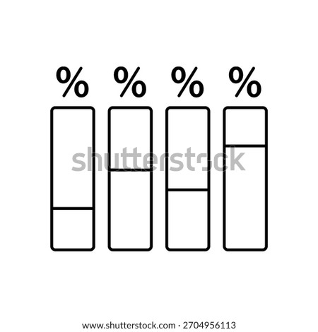 polling icon outline editable stroke line drawing eps.