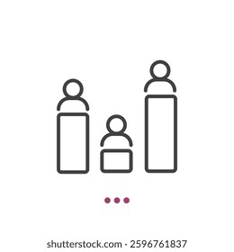 Polling thin line icon. Vector illustration