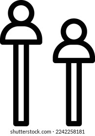 polling Vector illustration on a transparent background. Premium quality symmbols. Thin line vector icons for concept and graphic design. 
