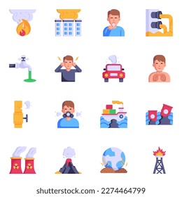 Pollution in Flat Icon Designs
