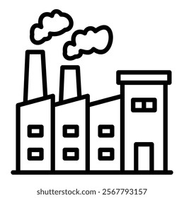 Pollution Icon Element For Design