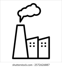 Pollution Icon Element For Design